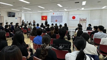 Toàn cảnh lễ khai mạc VYSA JOB FAIR 2024. 