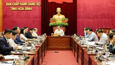 Các đại biểu dự hội nghị.
