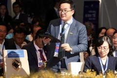 Ông Võ Hoàng Hải, Phó Tổng Giám đốc Nam A Bank, phát biểu tại chương trình.