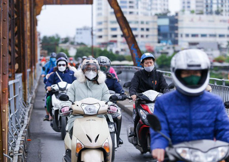 Khu vực Hà Nội không mưa, trời rét, nhiệt độ cao nhất 18-20 độ C. (Ảnh minh họa)