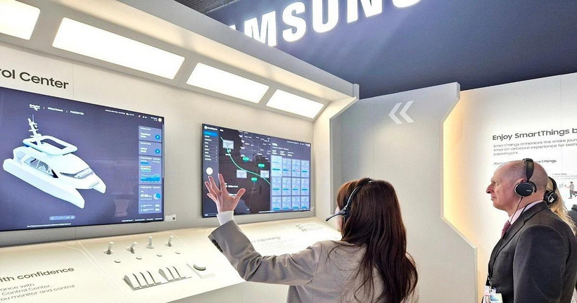 Triển lãm Điện tử Tiêu dùng (CES) 2025 khai mạc tại thành phố Las Vegas (Mỹ) vào ngày 7/1 vừa qua. (Ảnh: Yonhap/TTXVN)