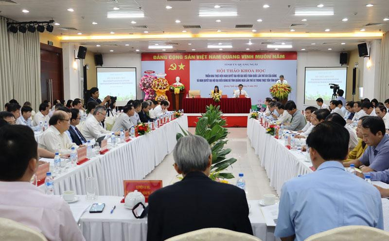 Quang cảnh Hội thảo. 