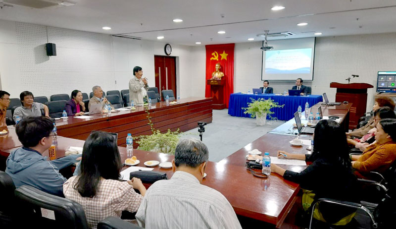 Quang cảnh hội thảo khoa học.