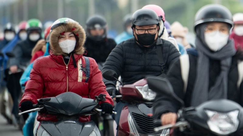 Khu vực Hà Nội có mưa vài nơi, trời rét đậm, rét hại với nhiệt độ thấp nhất 10-12 độ C. (Ảnh minh họa)