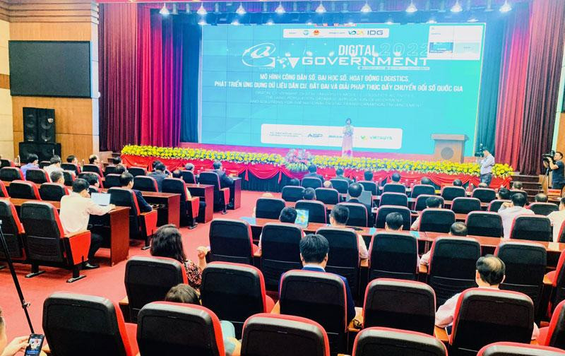 Quang cảnh Hội thảo quốc gia về Chính phủ số 2022.