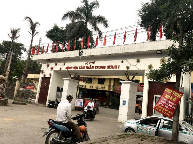 Bệnh viện Tâm thần Trung ương I. (Ảnh: Tạ Nguyên/Báo Tin tức)