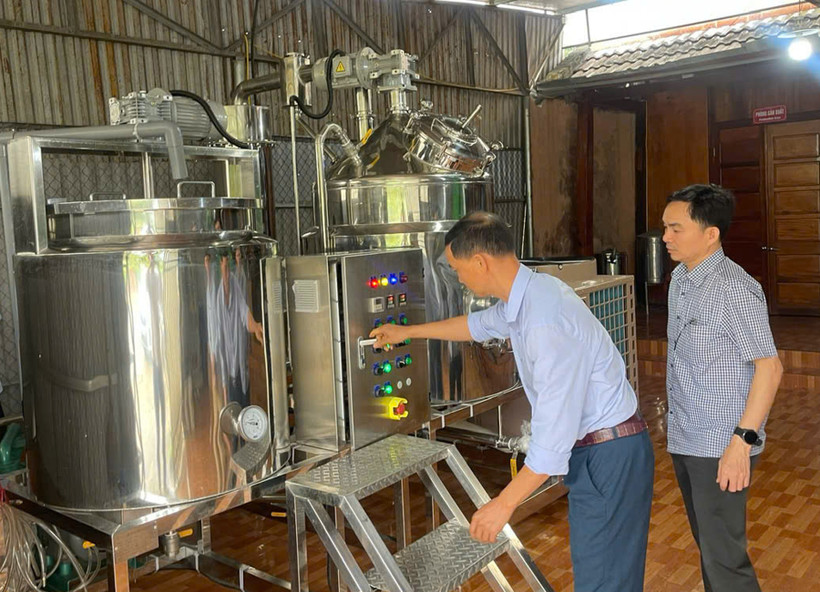 Nghiệm thu đề án hỗ trợ máy hạ thủy phần tại Công ty Trách nhiệm hữu hạn Xuất nhập khẩu nông sản Bình An.