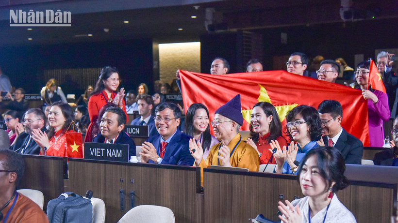 Thứ trưởng Thường trực Ngoại giao Nguyễn Minh Vũ và Thứ trưởng Văn hóa, Thể thao và Du lịch, TS.KTS. Hoàng Đạo Cương nhấn mạnh: để có được thành công này, từ nhiều năm nay, các cơ quan và địa phương đã triển khai nhiều dự án bảo tồn, tu bổ các công trình di tích; nghiên cứu, nhận diện giá trị để lập hồ sơ đề cử, ghi danh ở trong nước và quốc tế; góp phần bảo vệ giá trị nổi bật toàn cầu của khu di sản, tạo sinh kế bền vững, nâng cao đời sống văn hóa, tinh thần của cộng đồng, nhân dân các địa phương.