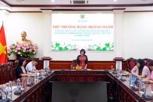 Quang cảnh buổi làm việc. (Ảnh: TL)