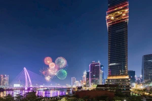 Trung tâm tài chính quốc tế Saigon Marina, biểu tượng mới của Thành phố Hồ Chí Minh cao 55 tầng.