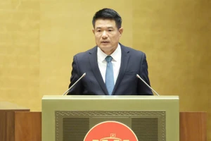 Viện trưởng Kiểm sát nhân dân tối cao Nguyễn Huy Tiến. (Ảnh: DUY LINH)