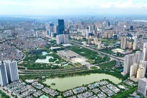 Diện mạo Thủ đô Hà Nội ngày càng khang trang, hiện đại. (Ảnh: QUANG THÁI)