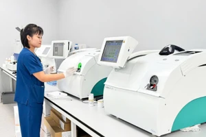 Nhiều thiết bị y tế hiện đại đã được lắp đặt tại Bệnh viện Bạch Mai cơ sở 2 sẵn sàng phục vụ công tác khám, chữa bệnh cho người dân. (Ảnh: THẾ ANH)