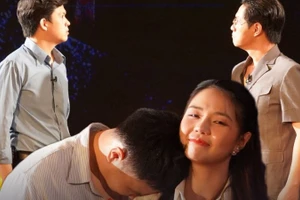 Cùng đề tài gia đình thời hiện đại và sau chiến tranh, hai vở diễn của "Mùa cảm xúc" giúp khán giả cảm nhận, soi chiếu lại chính mình trong tình yêu và hạnh phúc gia đình. (Trong ảnh: Cảnh vở diễn "Mặt nạ người")