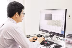 Ứng dụng công nghệ cho nghiên cứu, đào tạo tại Viện Công nghệ thông tin, Đại học Quốc gia Hà Nội. (Ảnh: DIỆP NGỌC)