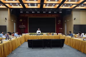 Quang cảnh cuộc họp. (Ảnh: TL)