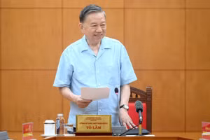 Tổng Bí thư, Chủ tịch nước Tô Lâm phát biểu tại cuộc làm việc. (Ảnh: ĐĂNG KHOA)