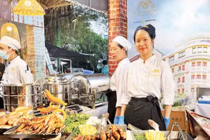 Nhiều món ngon đặc sắc tại Lễ hội Văn hóa Ẩm thực, Món ngon năm 2026. (Ảnh: VÕ MẠNH HẢO)