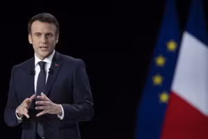 Tổng thống Pháp Emmanuel Macron. (Ảnh: Tân Hoa xã)