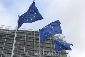 Trụ sở Ủy ban châu Âu ở Brussels, Bỉ. (Ảnh: THX/TTXVN)