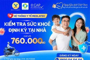 4 ngày duy nhất - Khám sức khỏe tại nhà chỉ 760.000 đồng cùng MEDLATEC