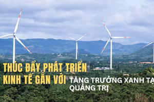 Thúc đẩy phát triển kinh tế gắn với tăng trưởng xanh tại tỉnh Quảng Trị