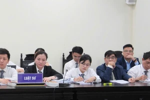 Các luật sư tham gia hành nghề tại một phiên tòa. (Ảnh: TL)