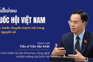 Tiến sĩ Trần Văn Khải, đại biểu Quốc hội khóa XV, Phó Chủ nhiệm Ủy ban Khoa học, Công nghệ và Môi trường của Quốc hội. (Ảnh: ND)