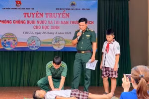Hướng dẫn sơ cứu nạn nhân bị đuối nước.