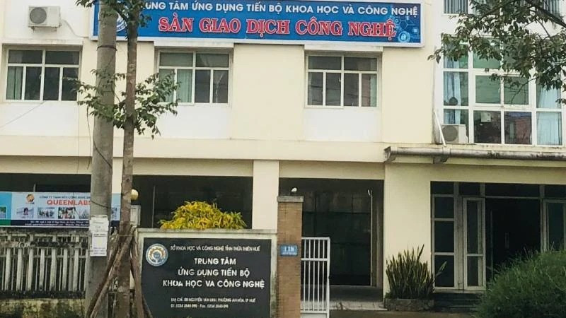 Trung tâm ứng dụng tiến bộ khoa học và công nghệ thành phố Huế. (Ảnh: DƯƠNG QUANG TIẾN)