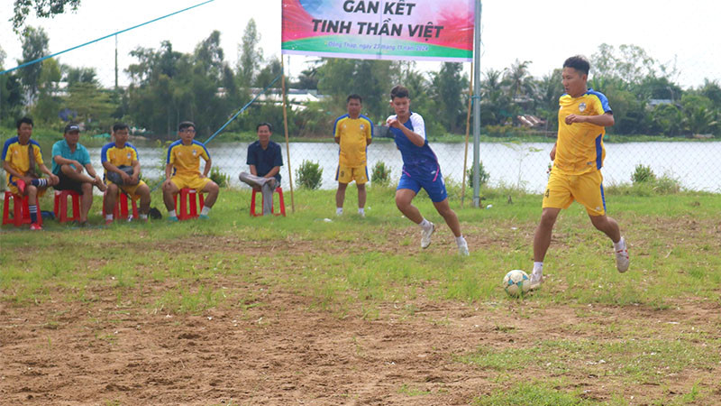 Các vận động viên tham gia tranh tài. (Ảnh: HỮU NGHĨA)
