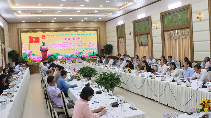 Quang cảnh hội nghị. (Ảnh: H.N)