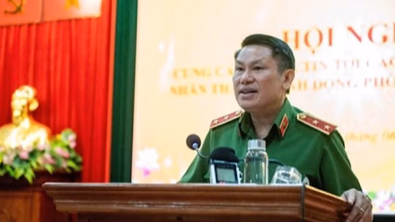 Trung tướng Nguyễn Văn Viện, Cục trưởng C04 thông tin về loại ma túy mới.