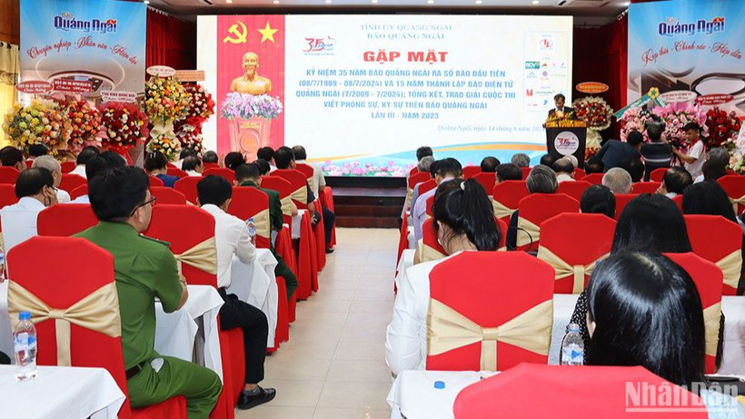 Quang cảnh lễ kỷ niệm.
