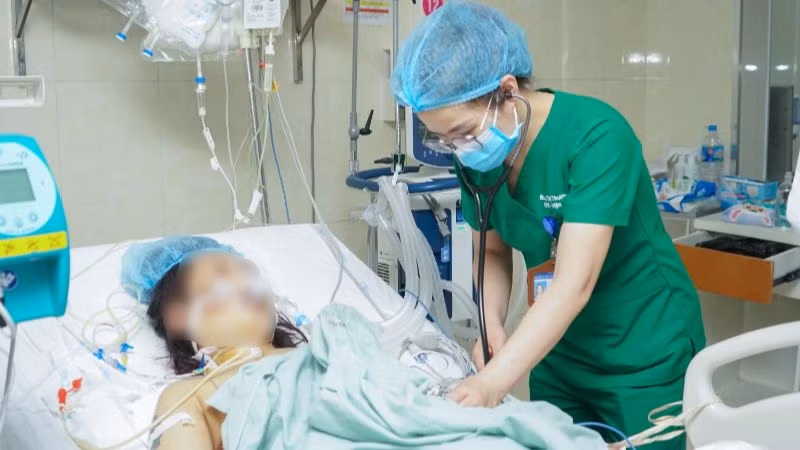 Bệnh nhân được cứu sống đầy kỳ tích.