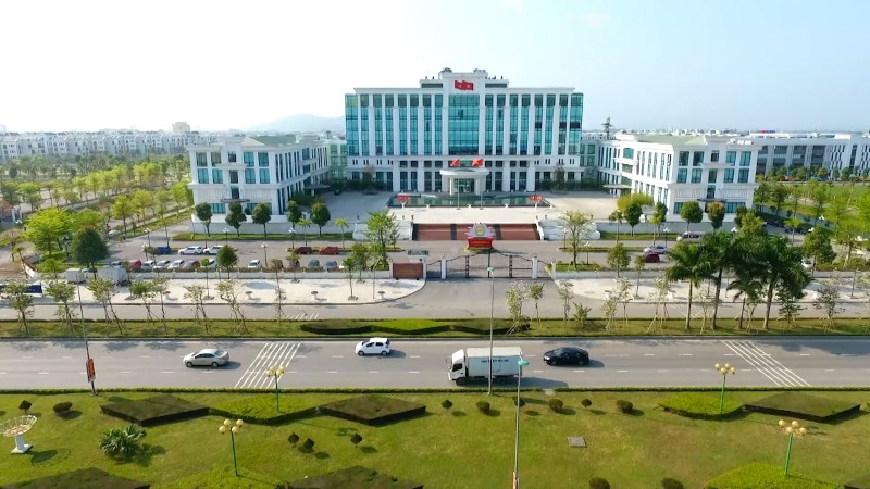 Khu vực hành chính của thành phố Thanh Hóa.