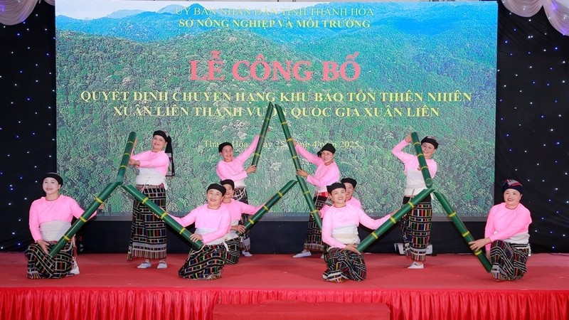 Xuân Liên được chuyển hạng thành Vườn quốc gia.