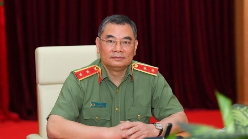 Trung tướng Tô Ân Xô- Người phát ngôn Bộ Công an.