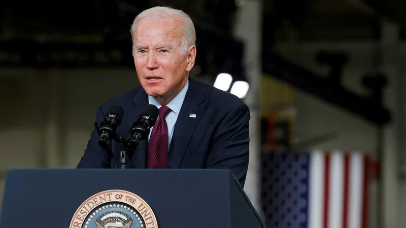 Tổng thống Mỹ Joe Biden. (Ảnh: REUTERS)
