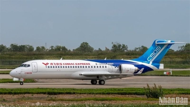 Máy bay COMAC của Trung Quốc là 1 trong số hãng máy bay mới chính thức được công nhận sử dụng từ Nghị định số 89/2025/NĐ-CP. (Ảnh: CỤC HÀNG KHÔNG VIỆT NAM cung cấp)