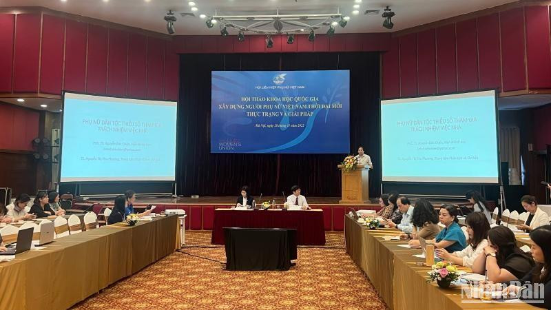 Quang cảnh buổi hội thảo.