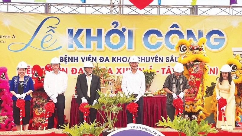  Bệnh viện Đa khoa Xuyên Á được đưa vào sử dụng tại Đức Hòa (Long An) và Gò Dầu (Tây Ninh) mang lại nhiều thuận lợi cho người dân.