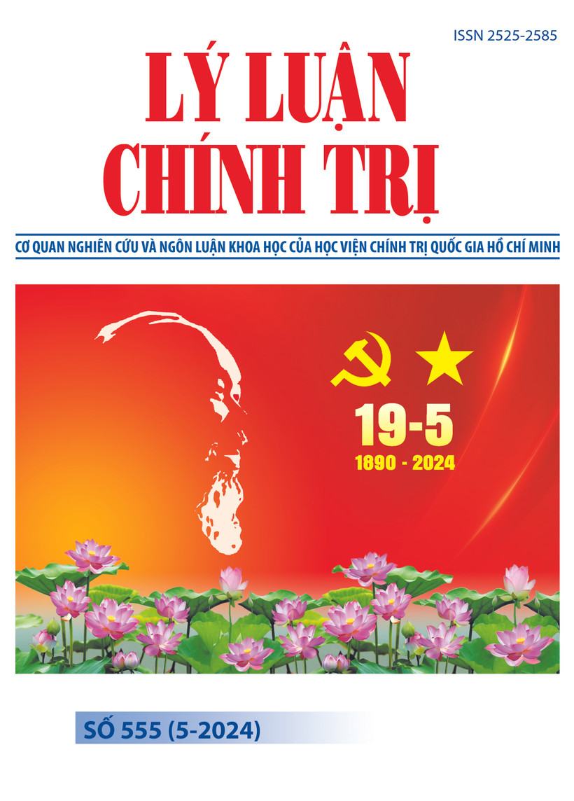 Mục lục Tạp chí Lý luận Chính trị số 555 (5-2024)