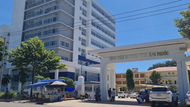 Bệnh viện Đa khoa tỉnh Bình Phước.