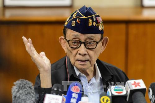 Cựu Tổng thống nước Cộng hòa Philippines Fidel Ramos. (Ảnh: AFP/TTXVN)