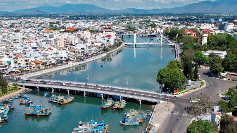 Một góc thành phố Phan Thiết (Bình Thuận).