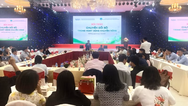 Quang cảnh hội thảo.