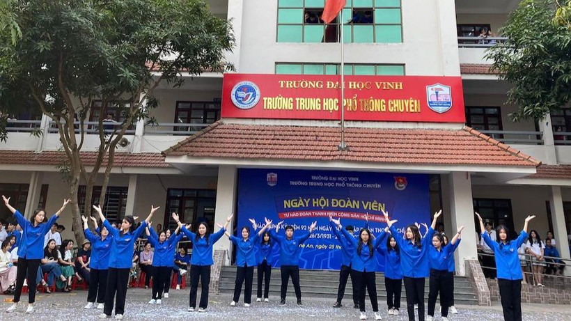 (Ảnh minh hoạ: Trường THPT chuyên Đại học Vinh)