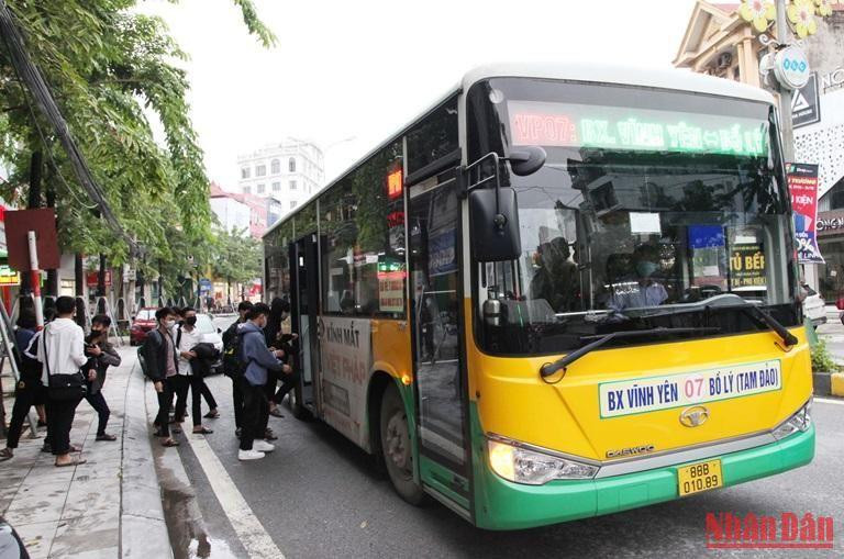 Nhiều tuyến xe buýt tại Vĩnh Phúc dừng hoạt động. 