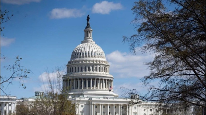Tòa nhà Quốc hội Mỹ tại Washington, D.C. (Ảnh: THX/TTXVN)